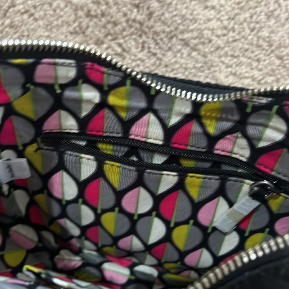 Vera Bradley quilted black purse small - Picture 4 of 4